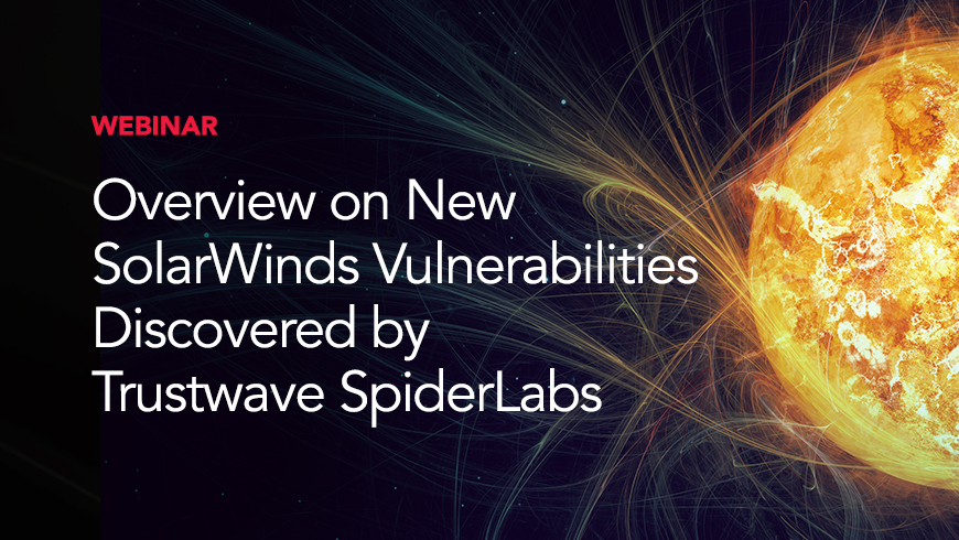 solarwinds security vulnerability solarwinds security vulnerability